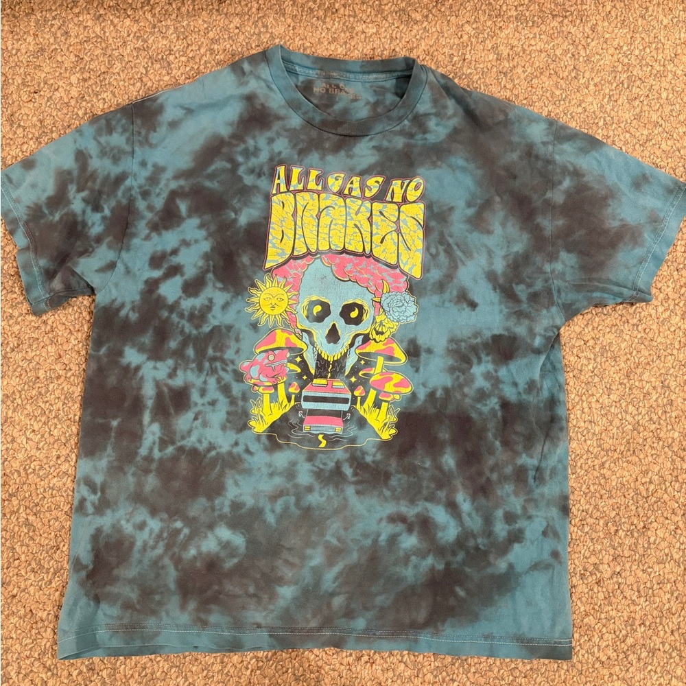All Gas No Brakes concert-style t-shirt